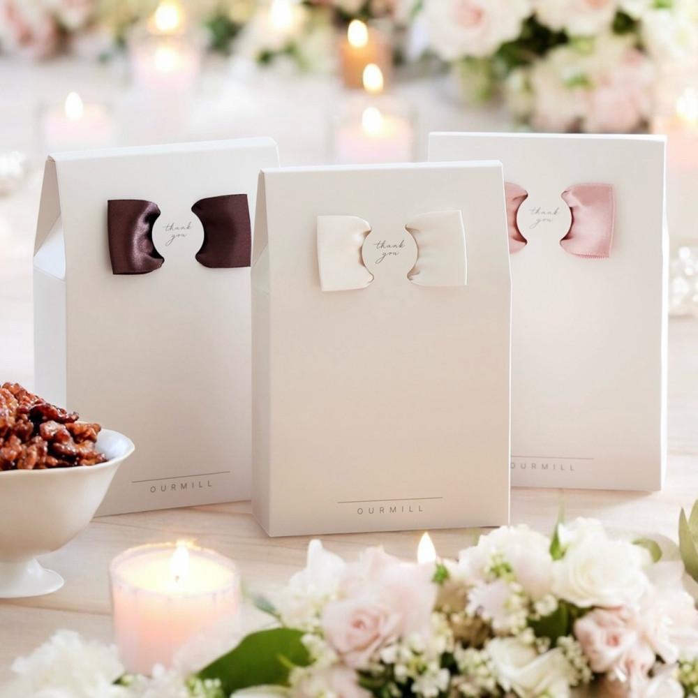 호두정과 답례품 호두강정 결혼식 답례 선물세트 3컬러 스티커제작