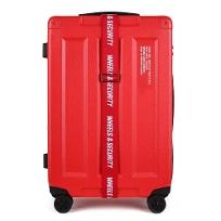 휠즈앤컨테이너 PC하드 캐리어 레드 화물용 28인치