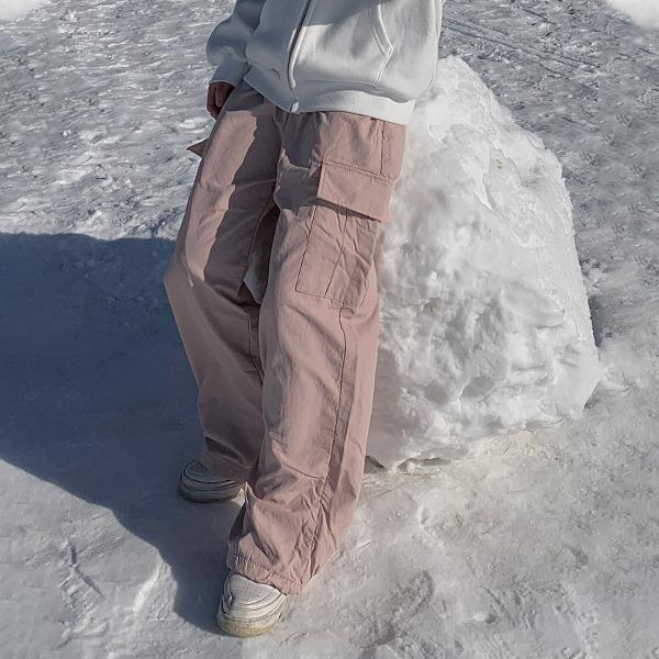 [기모/조거+와이드]랭코 밴딩카고팬츠(5colors)