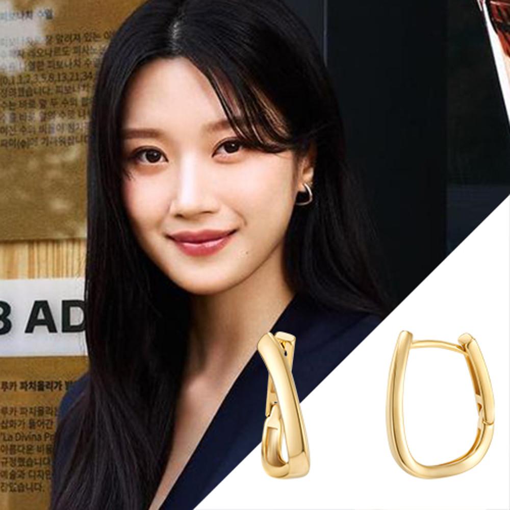 우기 문가영 착용 폴브리알 트리니티 귀걸이 PGBE0276