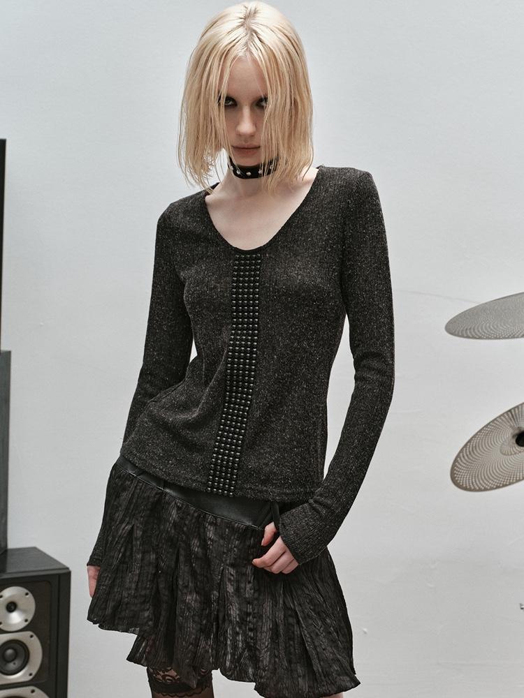 Outmode "Rock N'Roll\" Simple Long Sleeve