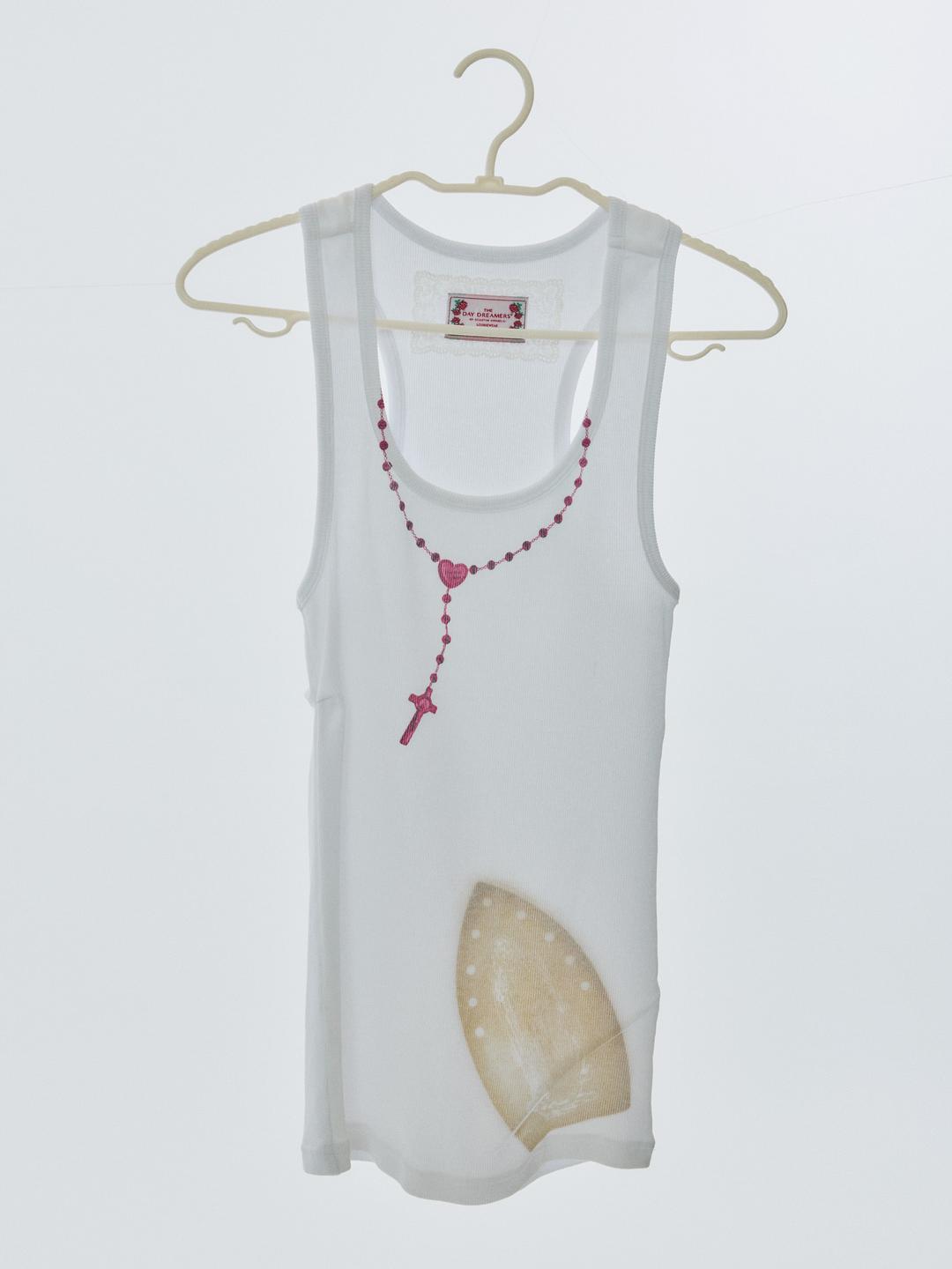 Iron Fail Tank Top White