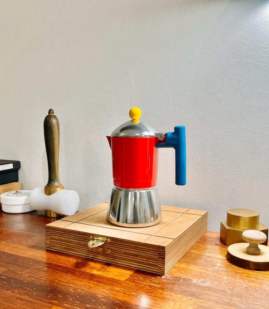 프롬핑퐁 멤피스 코카 모카포트  Memphis Moka Espresso Pot