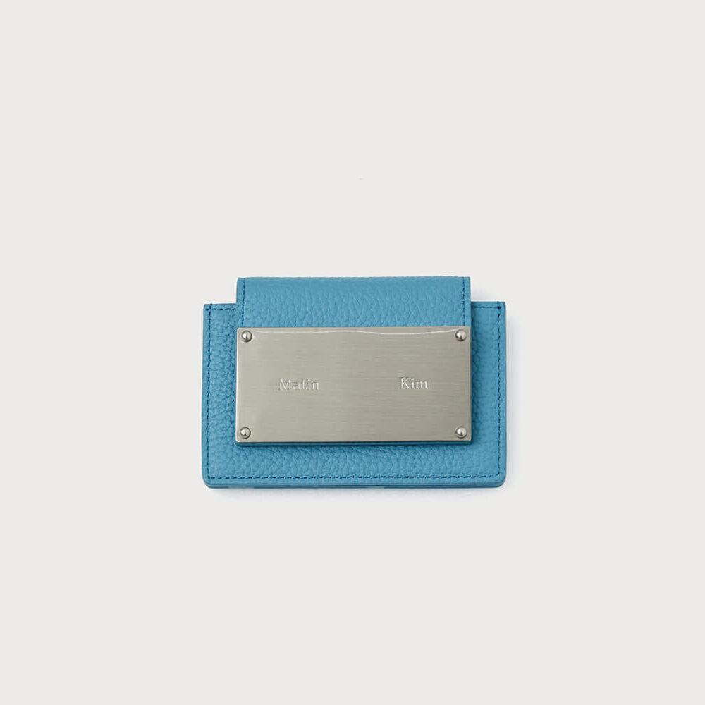 ACCORDION WALLET IN BLUE