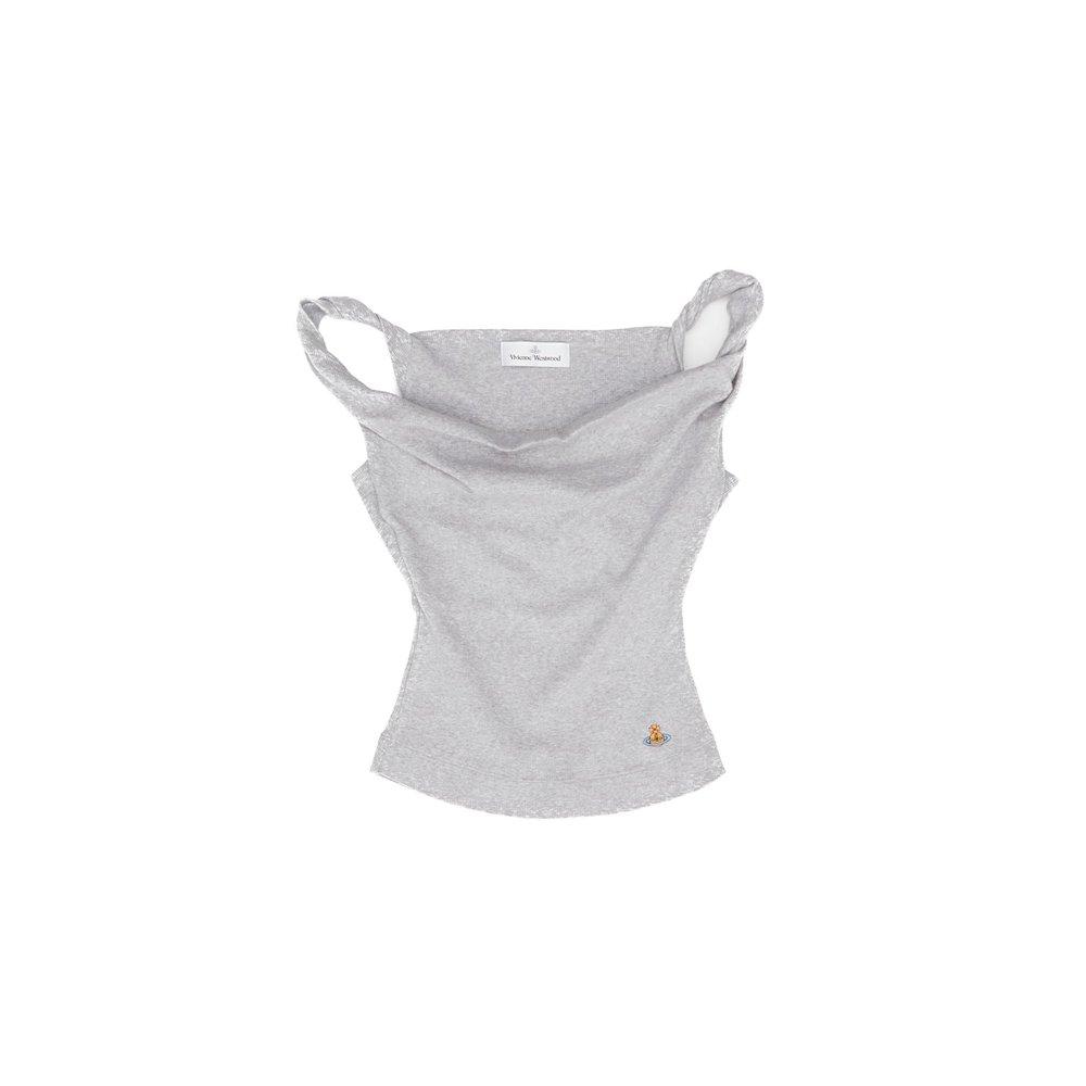 Vivienne Westwood Orb Embroidered Knitted Top