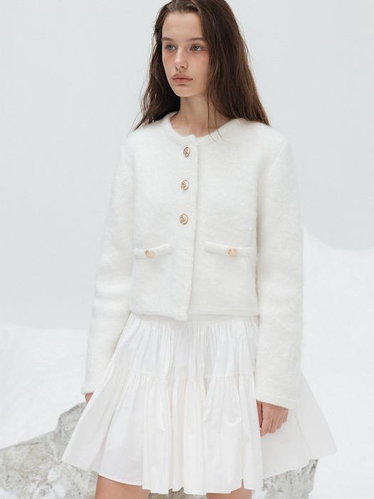 CREAM COTTON SKIRT_TT2W501IV