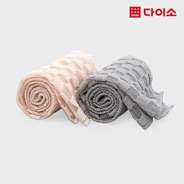 [다이소]체스샤워타월-57363