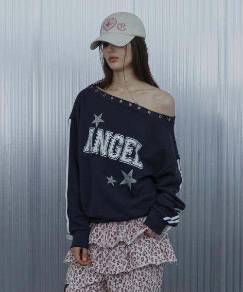 EYELET ANGEL MTM / NAVY