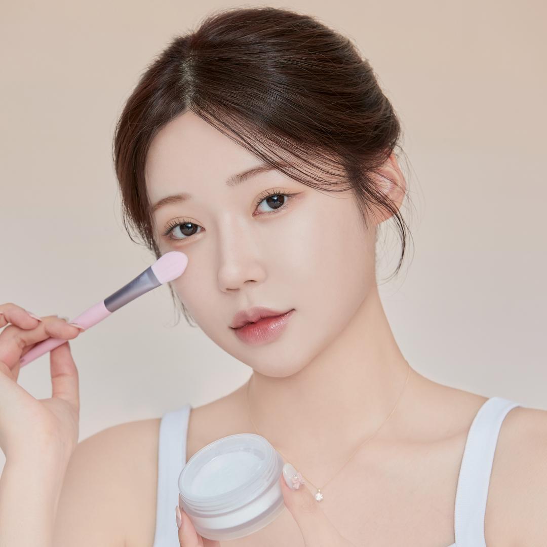 [키핀터치X챔 마켓 특가] 모공지우개 파우더(10g) + 브러쉬 SET