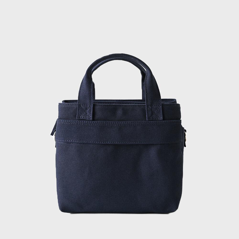 샌드 캔버스 토트백 (네이비)