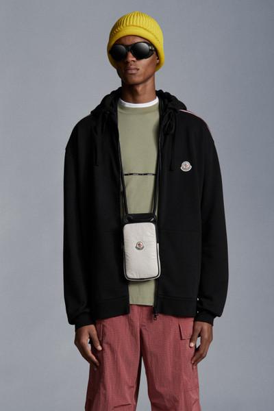 삼색 악센트 집업 후디