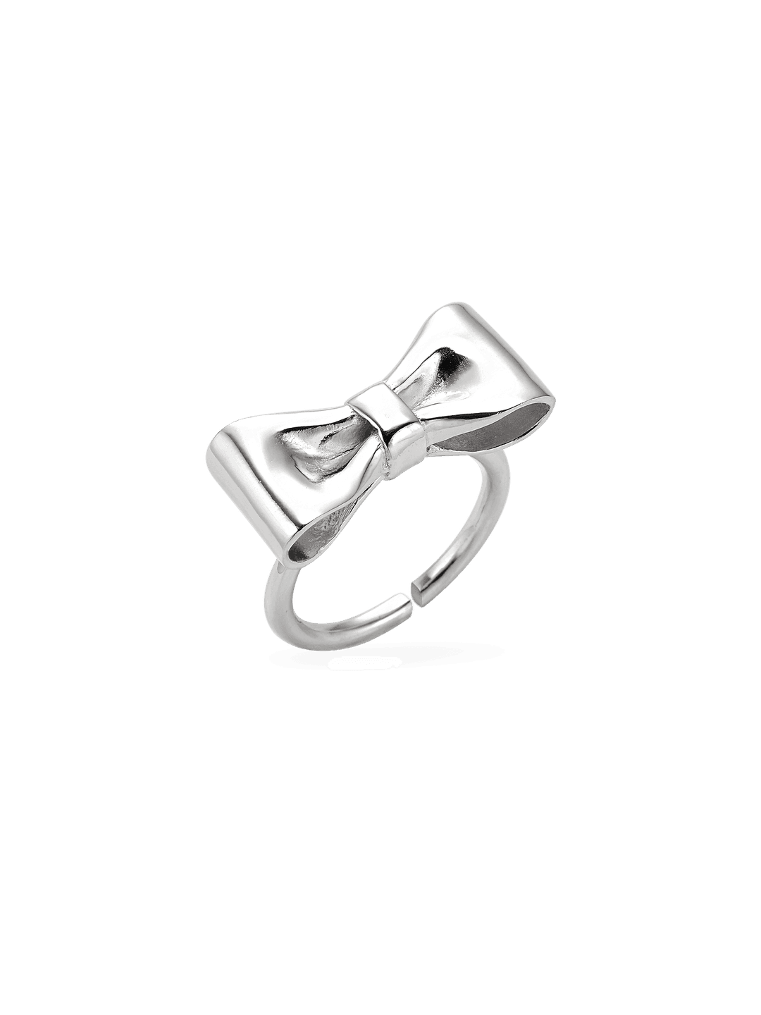 Reborn Ribbon Ring 001 - silver (바로발송)