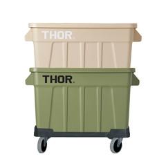 토르 컨테이너 트롤리 53L/ 75L 운반카트 Black