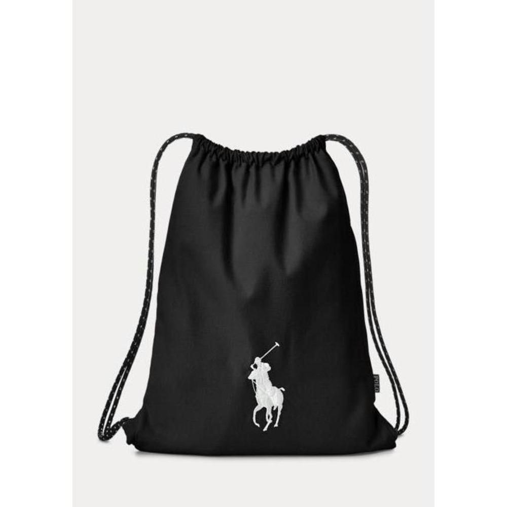 폴로 랄프 로렌 키즈 Big Pony Cotton Canvas Gym Bag