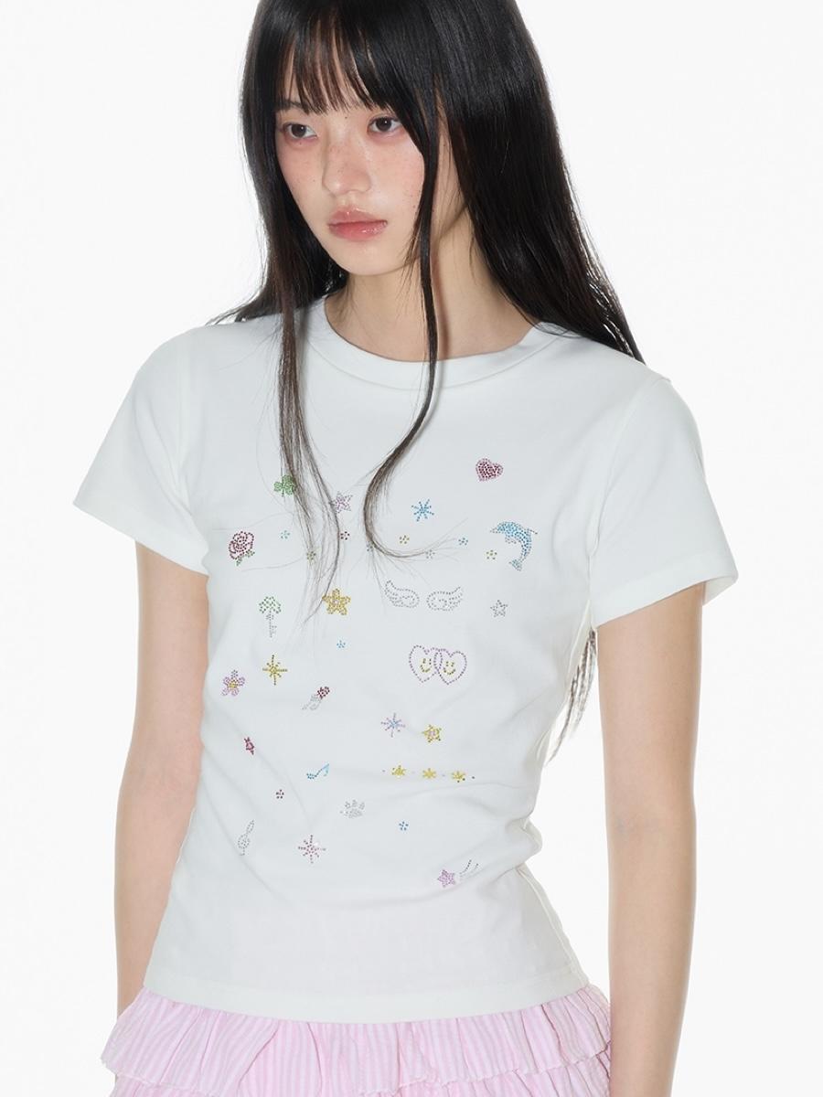 Onthereverse Cubic Emoji T-shirt (2color)