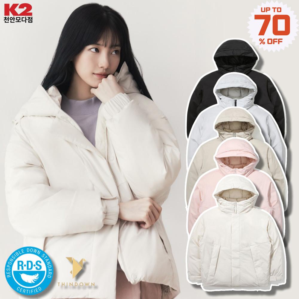 K2 역시즌 수지 숏패딩 여성 씬에어 후디 TVCF 광고상품