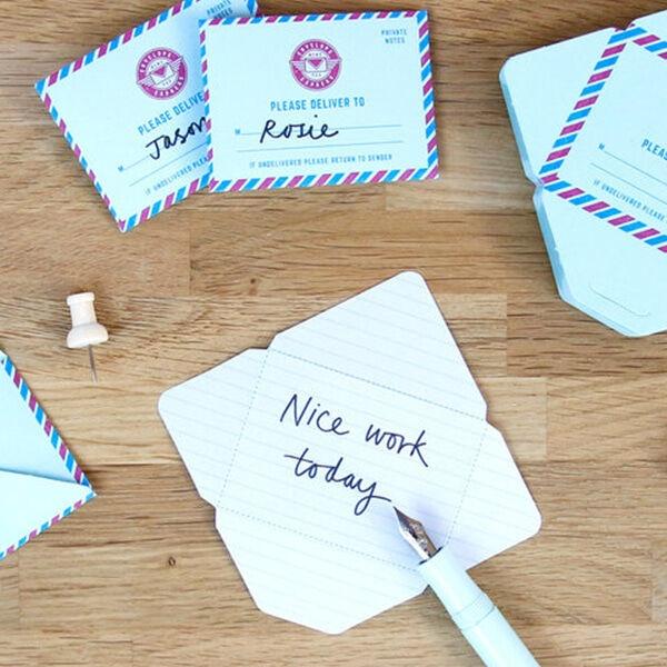 [썩유케이] 미니 메일 편지 모양 메모지