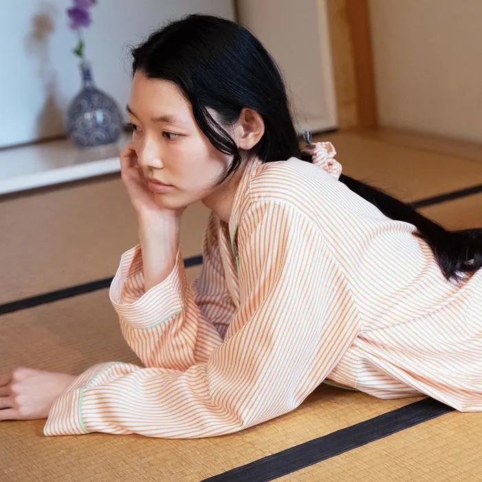[모달] (w) Tangerine Pajama Set