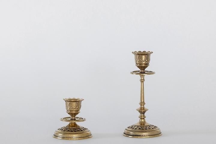 Royal Antique Brass Candlestick 앤틱 브라스 촛대 - 2 type