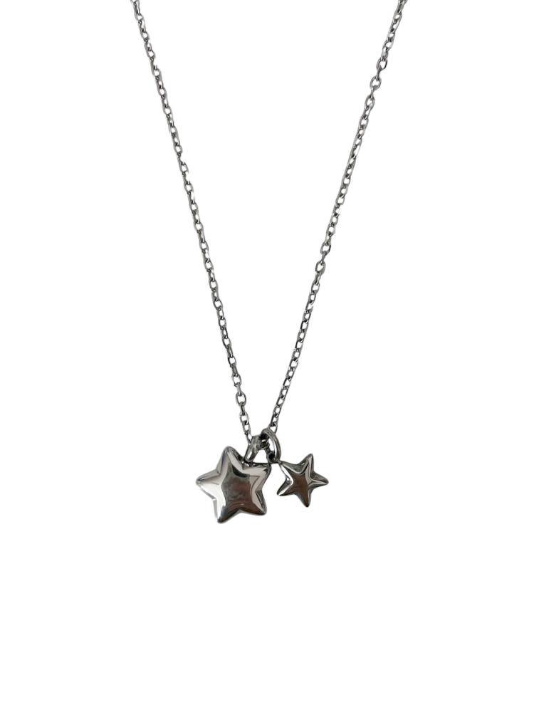 Two Stars Necklace