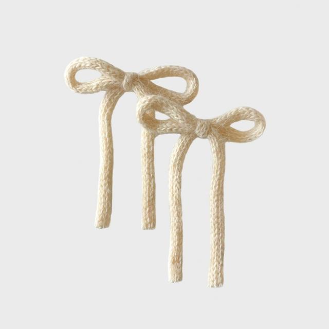 ★SENTIMENTS★ NO.440 [SILVER] RIBBON KONT XL HAIR PIN NO.440 リボンコントXLヘアピン - SENTIMENTS | 60% - アジア
