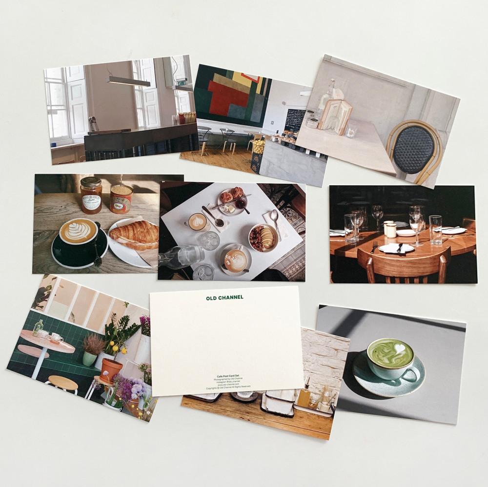 CAFE POSTCARD SET 올드채널 카페 엽서 세트