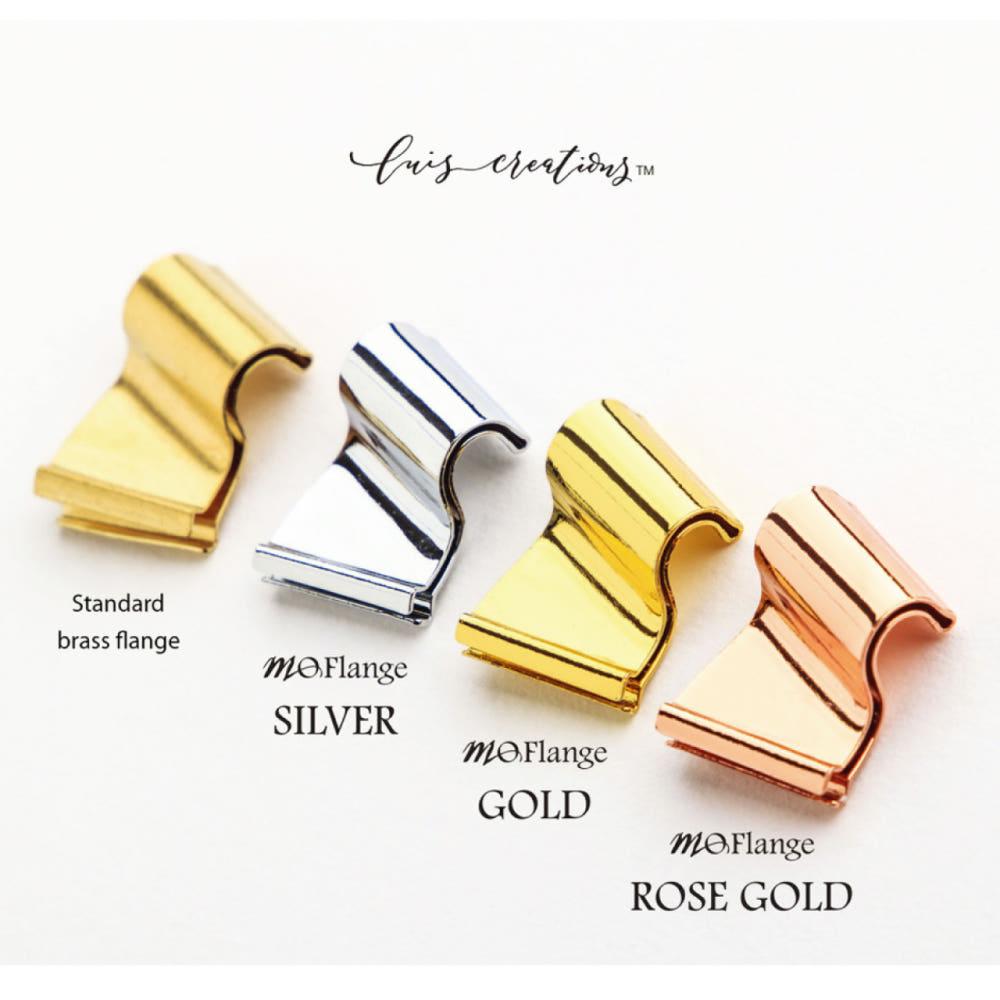 MoFlange 오블리크 플랜지 (실버, 골드, 플린지, 영문캘리그라피)