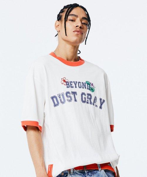 빈 플라워  반팔티셔츠 [화이트]