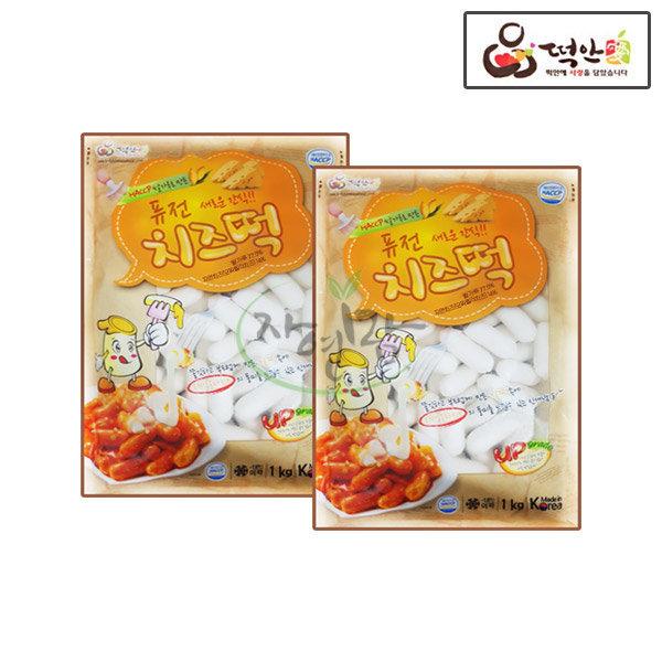 떡안애 퓨전 치즈떡 1kg x 2개