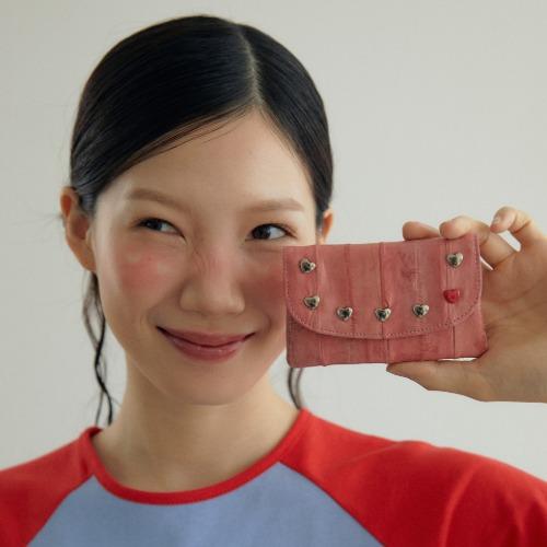 Simple card holder LOVE 심플카드홀더 러브 (핑크)