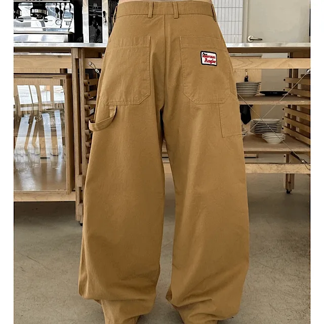 [UNISEX] 와이드 워크 카펜더 코튼 팬츠 (5color)