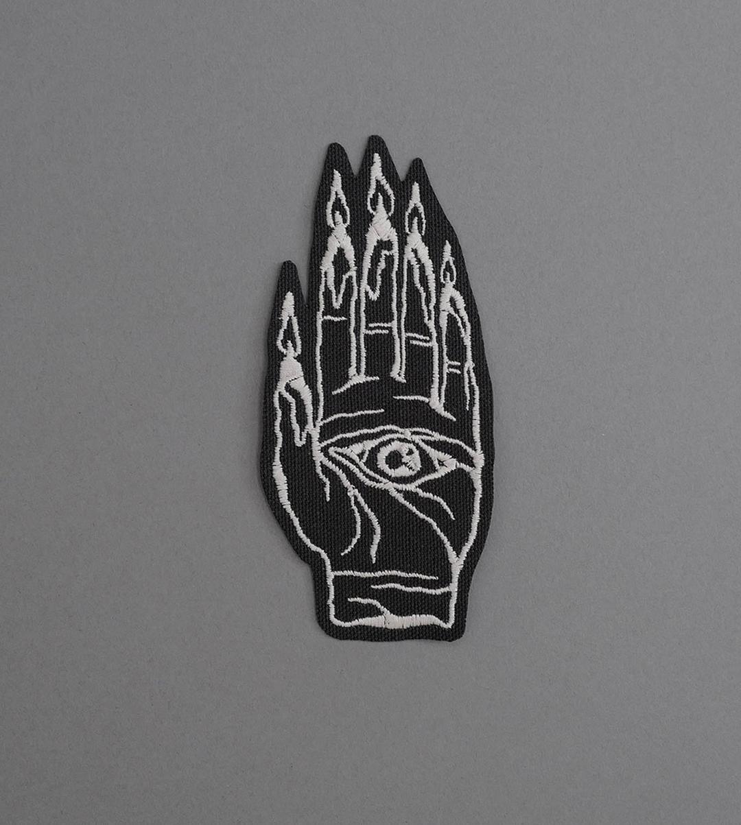 Hand Burner Canvas Patch - Black