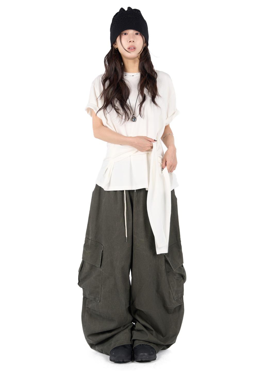 릿킴 CODE WASHED CARGO PANTS