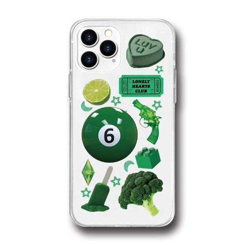 메타버스 젤리클리어 케이스 - 그린(Green)