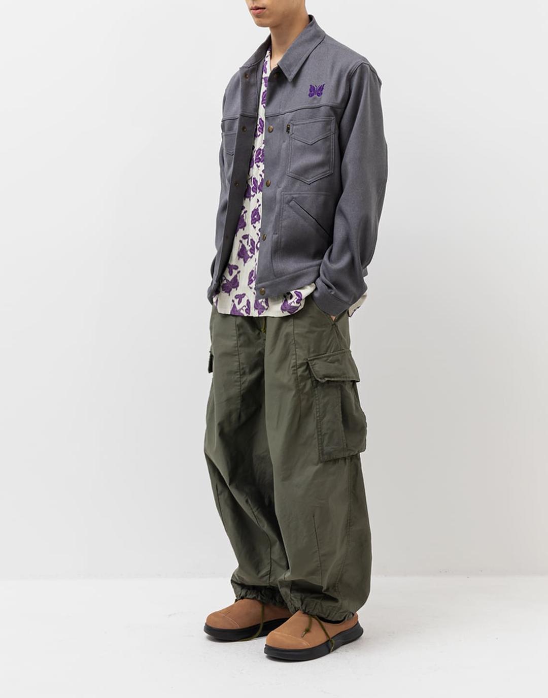 Penny Jean Jacket - Poly Twill (Grey)