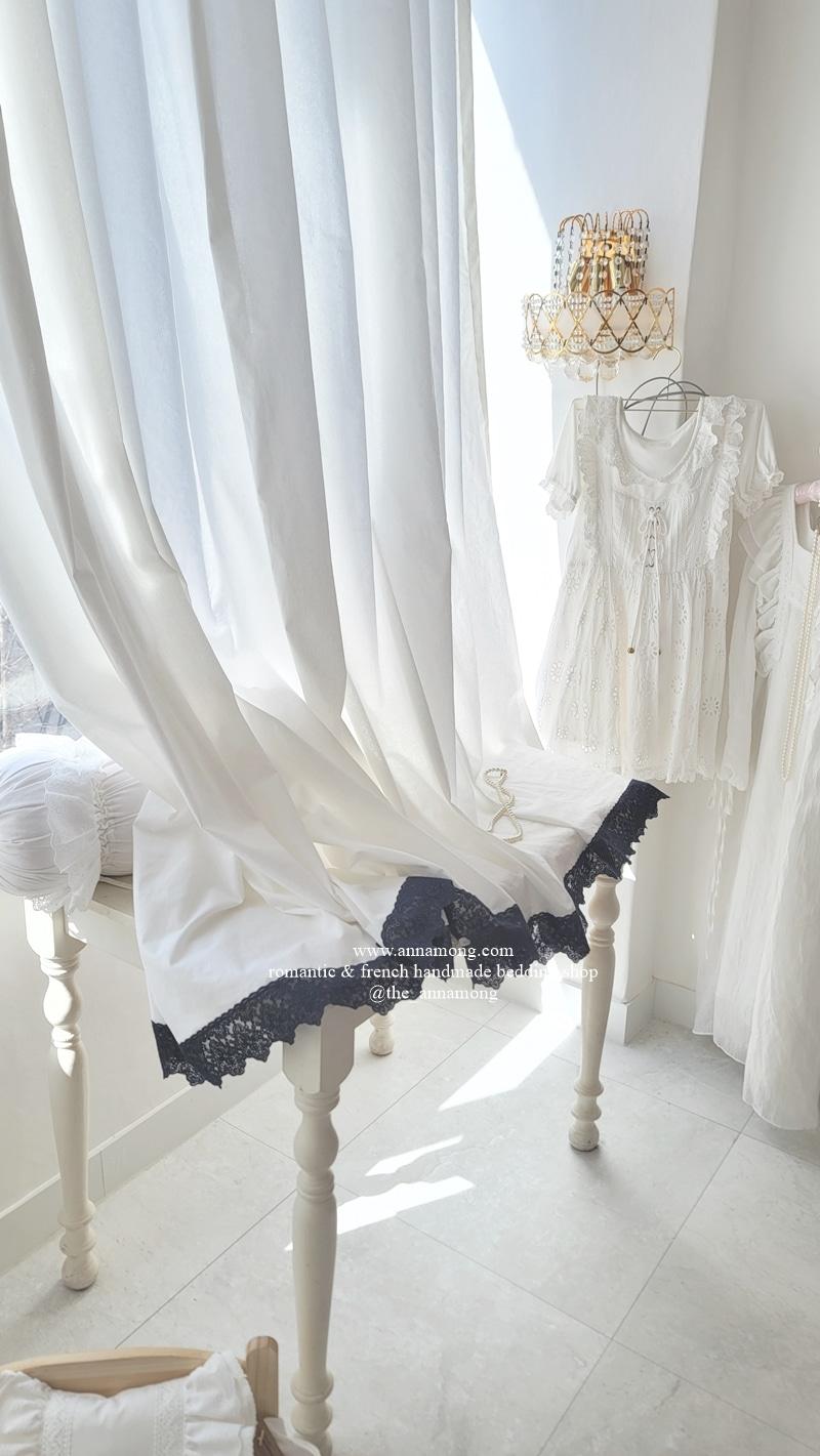 밀크스푼.milkspoon 커튼(네이비)