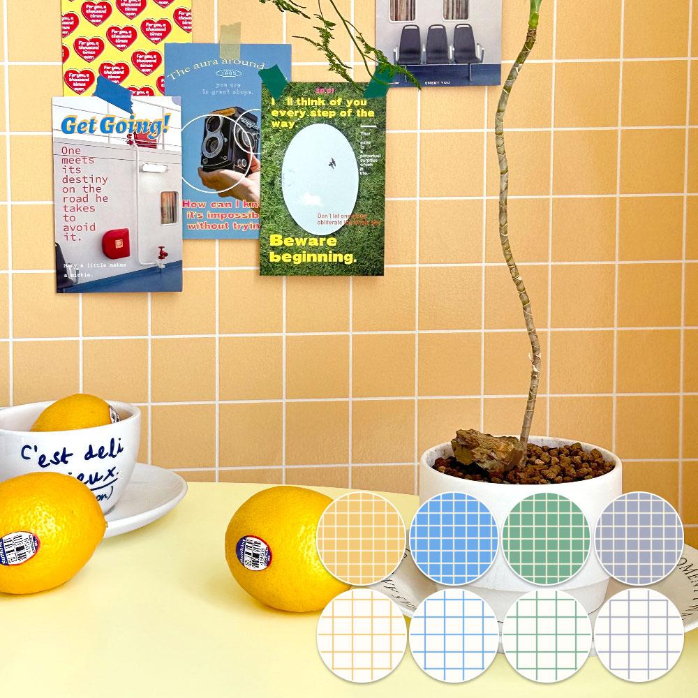 싱크대 타일 방수 주방 시트지 발포 퍼프시트지