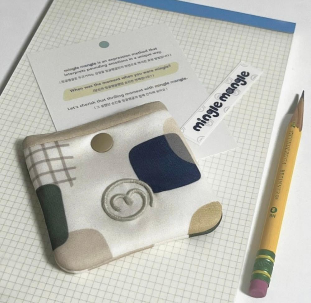 밍록맹록 핸드메이드 미니파우치 화장품 카드 에어팟