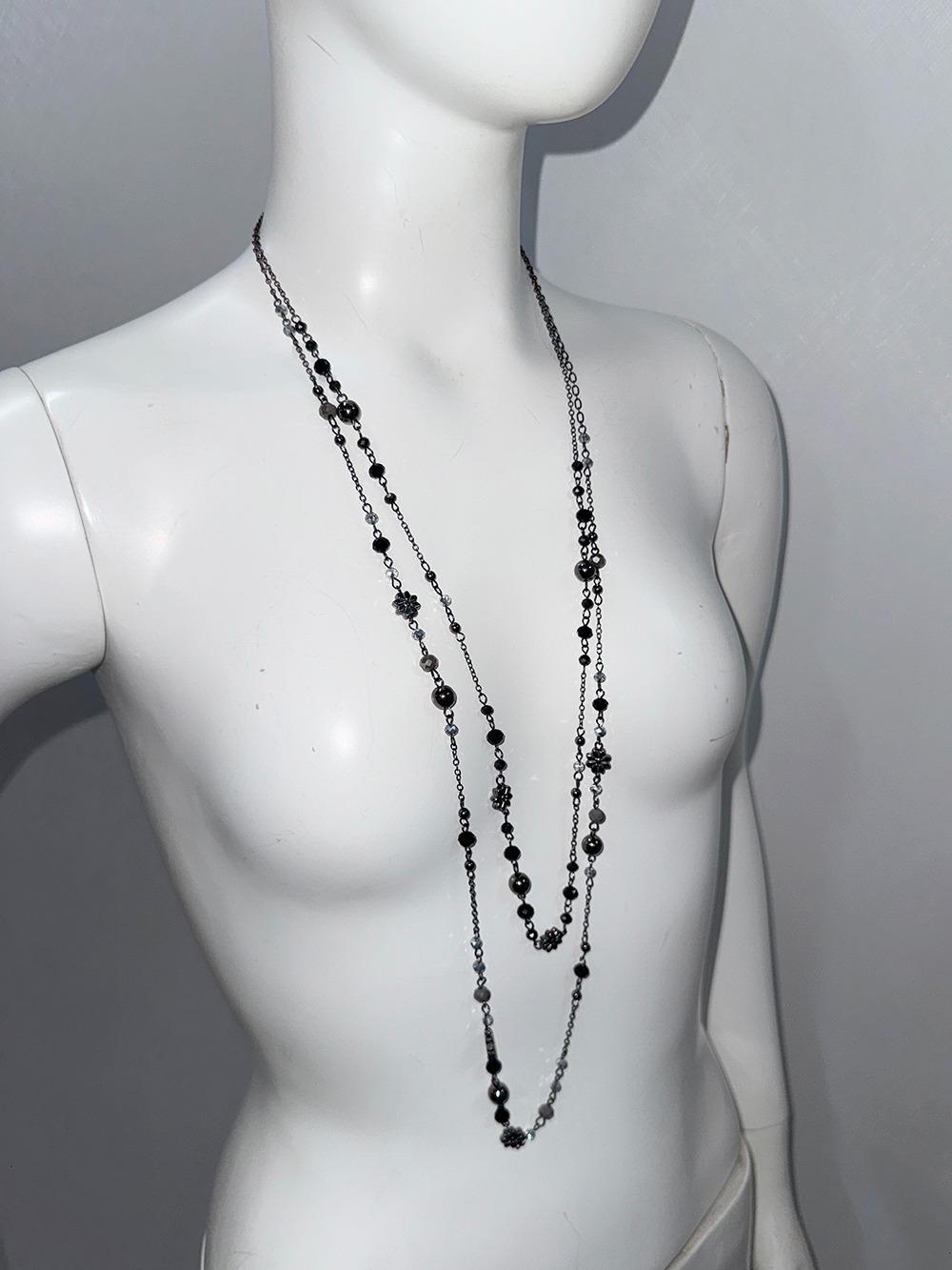 ethnic long beads necklace | 에스닉 롱 비즈 네크리스