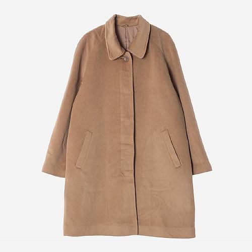 JPN캐시미어 히든버튼 싱글코트