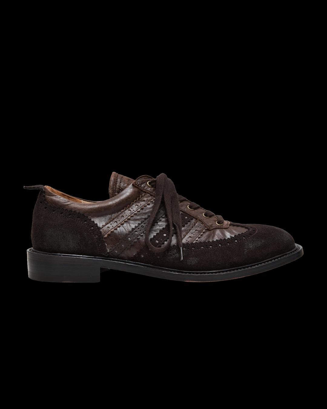 NEGATIVE THREE Oxford Sneakers