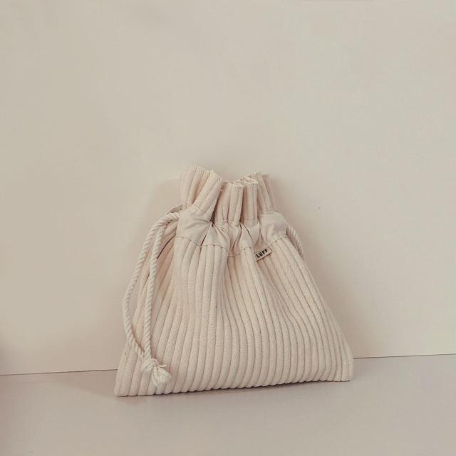 LUFF 러프 코튼파우치 라지