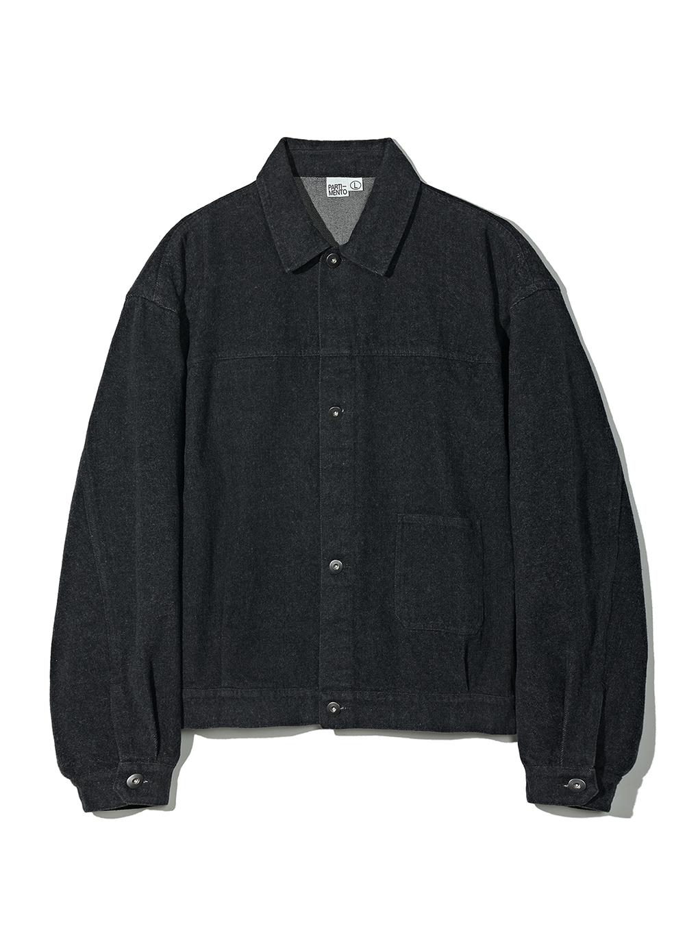 Brushed Denim Trucker Jacket