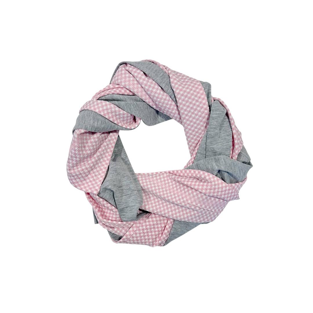 JX LAYERED STOLE (STRAWBERRY MILK)