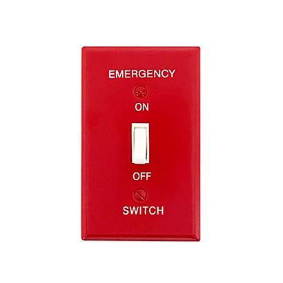 Emergency toggle switch plate_C