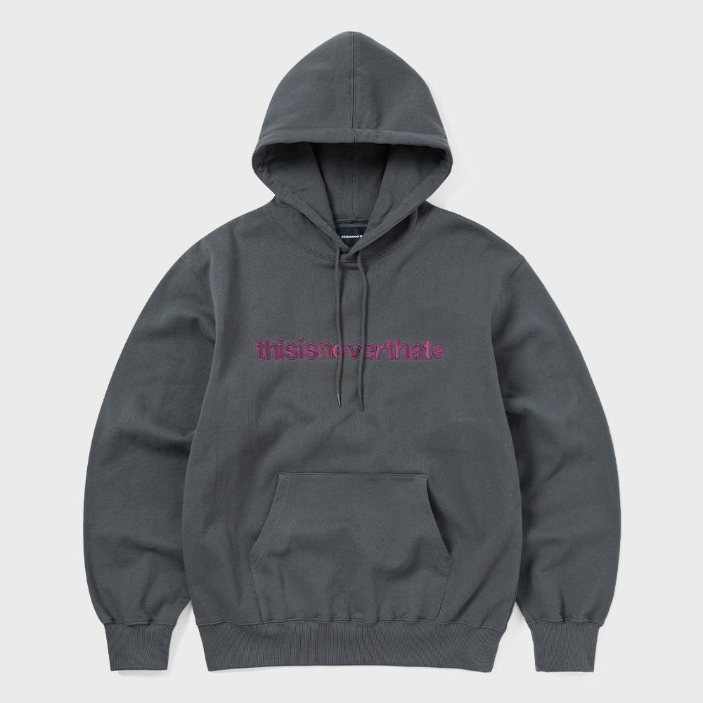 T-Logo Hoodie Dark Grey