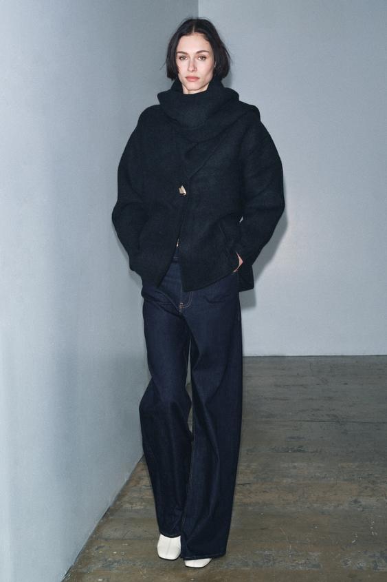 JEANS ZW COLLECTION WIDE LEG TIRO ALTO