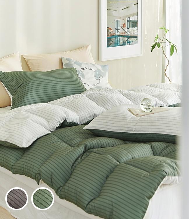 [랜덤박스 이벤트] 마틴 알러지케어 다운필 차렵이불 2color