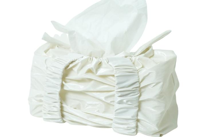 크림 륀느 티슈케이스 lune tissue case_ cream