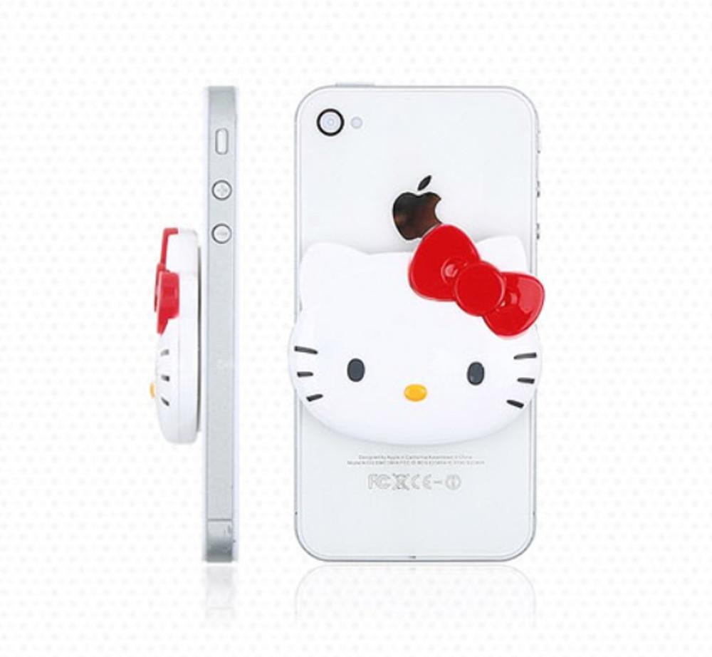 [러버클럽] 헬로키티 휴대폰 아이폰 갤럭시 거울 스마트톡